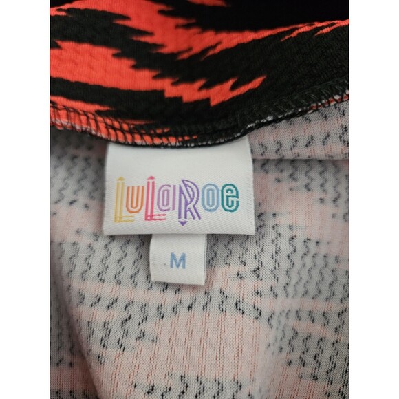 LuLaRoe Black And Red Stretch Skirt Size M - Picture 4 of 5